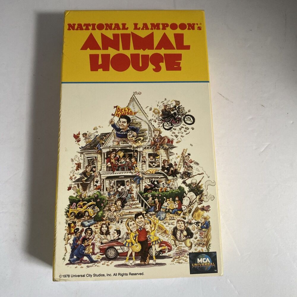 National Lampoon's Animal House 1978 (VHS, 1988) Preowned Great Condition tested